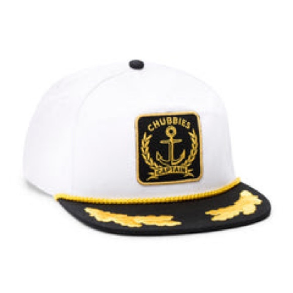 Chubbies Captain Hat (Never Worn)